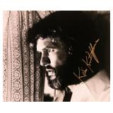 Kris Kristofferson signed portrait photo