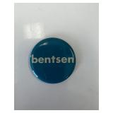 Bentson Presidential campaign pin