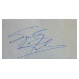 Sugar Ray Robinson signature slip