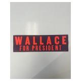 George Wallace campaign bumper sticker