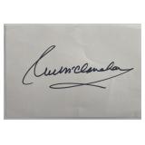 The Golden Girls Rue McClanahan original signature