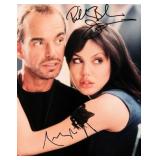 Angelina Jolie & Billie Bob Thornton signed photo