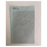 Actress Laraine Day original signature