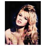 Brigitte Bardot signed promo photo
