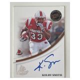Kolby Smith signed  2007 Press Pass Authentics...