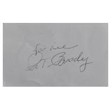 Pat Brady original signature