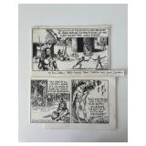 Comic strip artist John Celardo signed Tarzan...