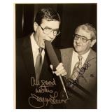 Jerry Lewis & Buddy Hackett signed promo photo