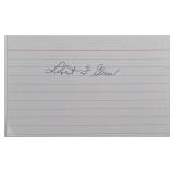 Robert F Glenn original signature