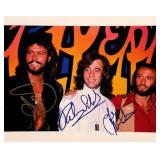 The Bee Gees signed photo