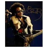 Lenny Kravitz signed promo photo