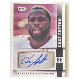 Chaz Sutton signed 2014 Sage Hit #A57 trading card