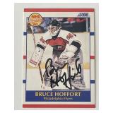 Philadelphia Flyers Bruce Hoffort 1990 Score...
