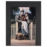 1914 Handwritten Stamped German Postcard