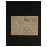 1941 German Stamped Postcard