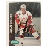 Detroit Red Wings Gerard Gallant 1992 Pro Set...