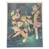 Danger Girl 1998 Comic Art by J. Scott Campbell