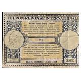 Vintage International Reply Coupon