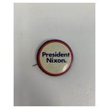 President Nixon pin