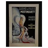 Paris France Follies Bergere Vintage Art Print