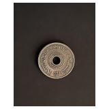 1935 Palestine Coin 20 Mils