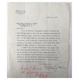 Military Officer William Durward Connor signed...