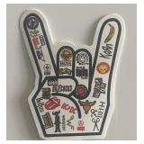 Rock n Roll bands sticker