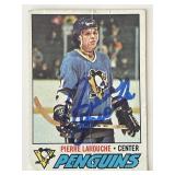 Pittsburgh Penguins Pierre Larouche 1977 Topps...