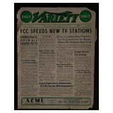 July 1952 Hollywood Variety Daily Newspaper