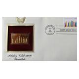 Holiday Celebrations Hanukkah Gold Stamp...