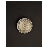 1935 Palestine Silver Coin 100 Mils
