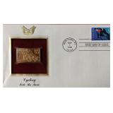 Cycling Into The Turn Gold Stamp Replica First...
