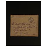 Vintage Guadeloupe France Stamped Letter
