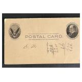 United States 1900s post card