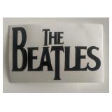 The Beatles logo sticker