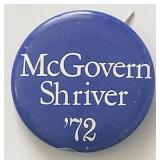 George McGovern campaign pin