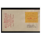 Metered Postage Society Cover