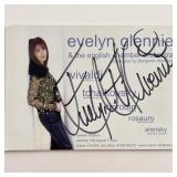 Evelyn Glennie signed card