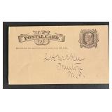 United States 1900s post card