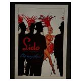 Paris France Follies Bergere Vintage Art Print