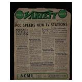 July 1952 The Hollywood Variety Daily Newspaper