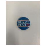 Reagan Bush 1980 pin