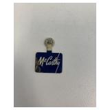 US Senator Joseph McCarthy pin