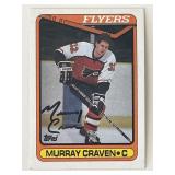 Philadelphia Flyers Murray Craven 1990 Topps...