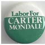 Jimmy Carter campaign pin