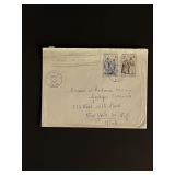 1957 France Stamped Envelope