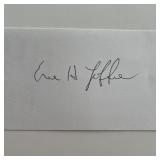 Rabbi Eric Yoffie signature cut