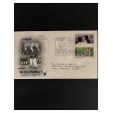 Wild Animals First Day Cover