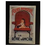 Paris France Follies Bergere Vintage Art Print