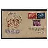 1954 Luxemburg Belgium First Day Cover